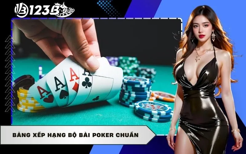 Bảng xếp hạng bộ bài poker chuẩn