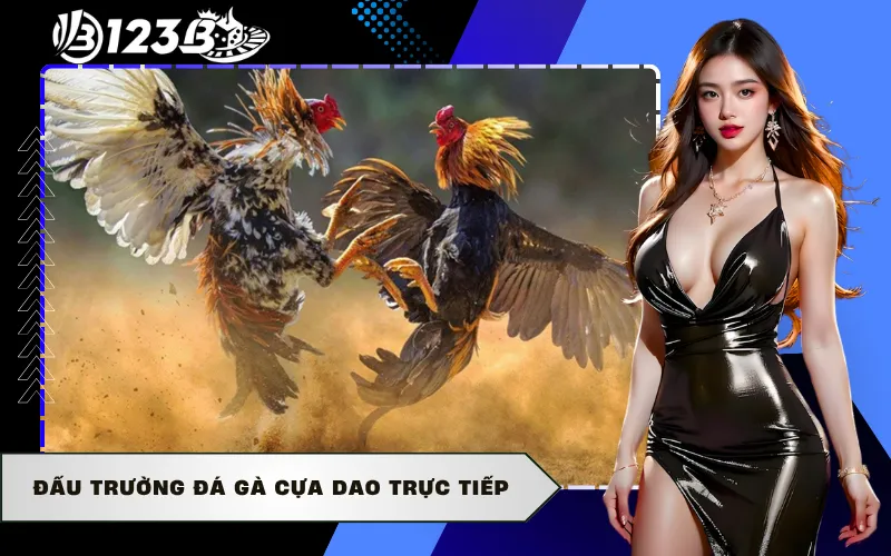 Đấu trường đá gà cựa dao trực tiếp