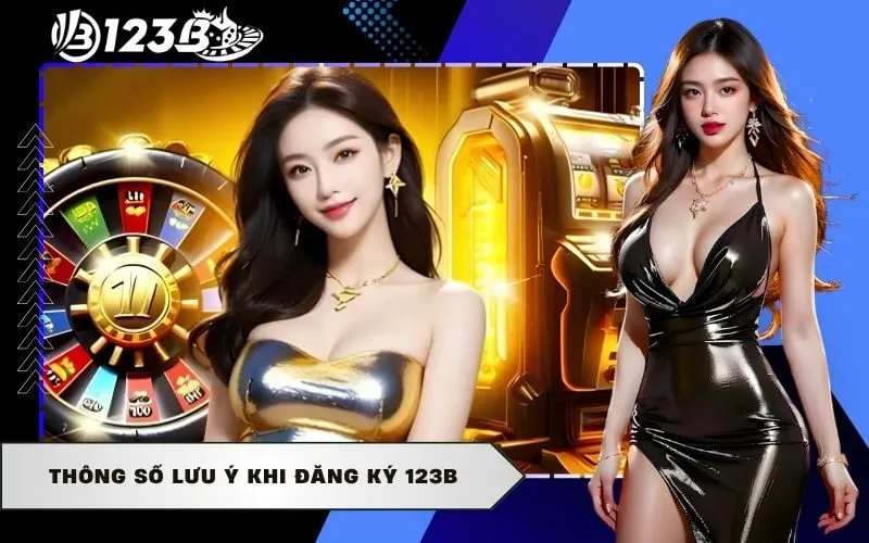 Thông số lưu ý khi đăng ký 123b